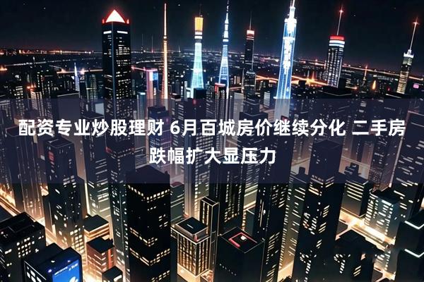 配资专业炒股理财 6月百城房价继续分化 二手房跌幅扩大显压力